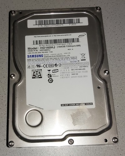 Samsung 160gb hd160hj - samsung,