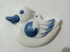 Formella Anatra Papera Simil Thun Vintage Lunga 15,5 Cm X 11 Cm Alta Usata 