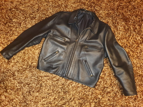 Giacca pelle schott tipo - pelle,