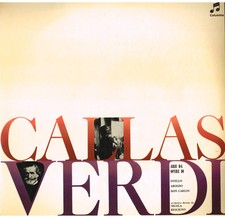 Maria Callas: Arie Da Opere Di Giuseppe Verdi - LP Columbia 33 QCX 10498