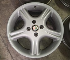 cerchi in lega 4x100 r15 j7 et35 d'epoca fiat alfa romeo lancia
