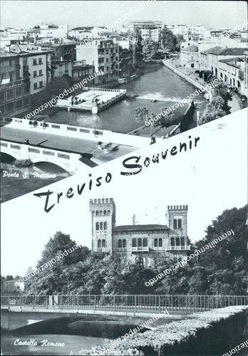 Br265 cartolina treviso citta - br265,