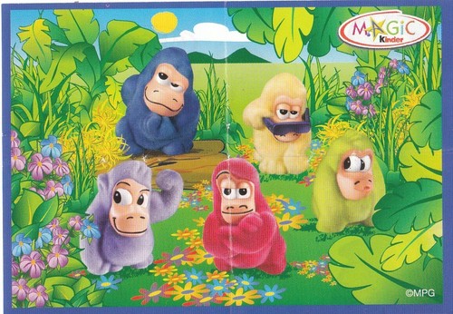 Kinder sorpresa gorilla - sorpresa,