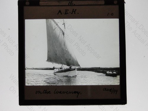 Victorian sailboat river - sailboat,
