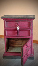Comodino Vintage in Patina