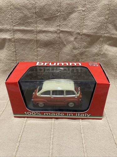 Modellino auto brumm fiat - auto,