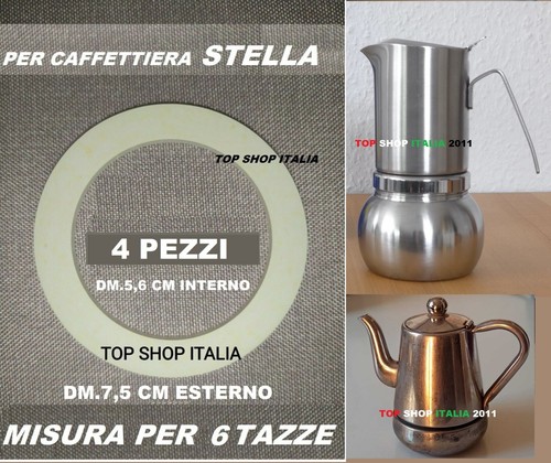 Pezzi guarnizione tazze - pezzi,