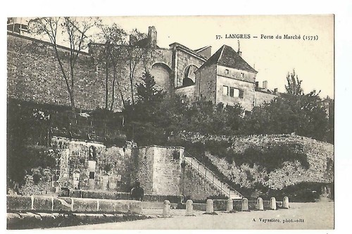 Langres porte du marche - porte,