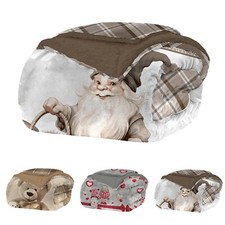 Coperta Plaid Letto Inverno Pesante Pile Pile Divano Agnellato SHERPA Flanella