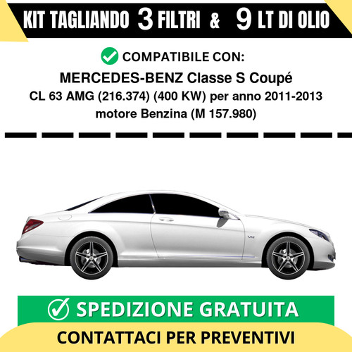 Tagliando per mercedes - per, mercedes-benz