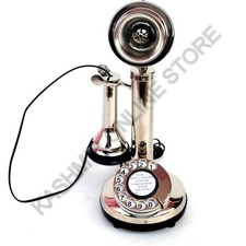 Telefono ottone nichel e ferro