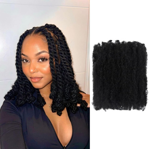 Afro kinkys bulk - hair, for