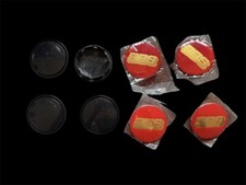 Kit 4 Coprimozzo Ruota BBS Rosso 65mm