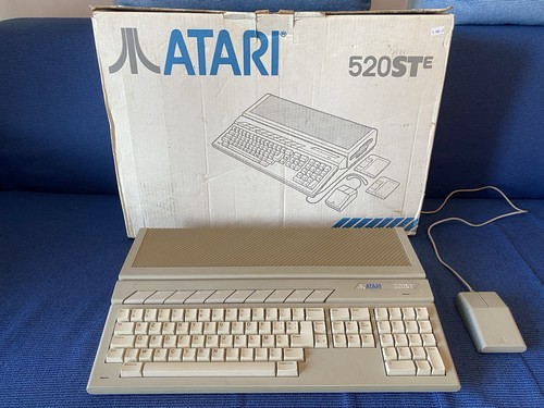 Atari ste520e boxed - atari,