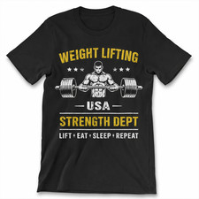 Shirt sollevamento pesi usa - t-shirt,