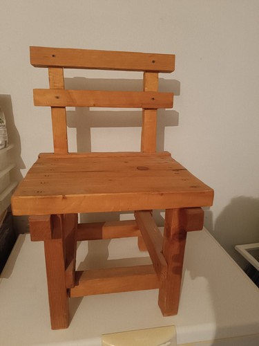 Sedia legno marrone - sedia,