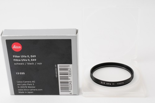 Top mint box - filtro, leica