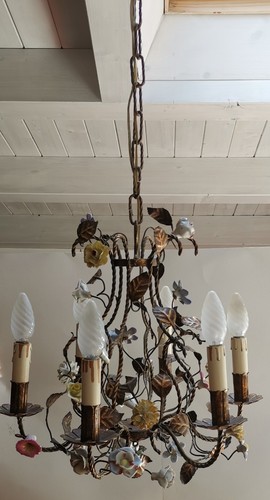 Lampadario soffitto vintage - lampadario,