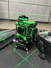 Livella laser tracciatore autolivellante 3D 12 linee 360° rotazione linea verde