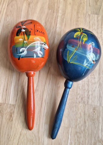 Coppia maracas vintage - coppia,