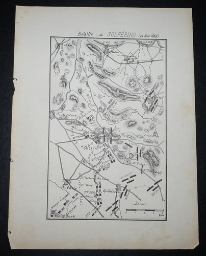 Croquis militaire picard - picard, 1886