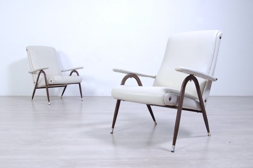 Coppia poltrone vintage design