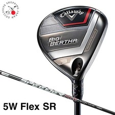 Callaway Golf Big Bertha 23 Fairway Legno 5W 19° Speeder NX Albero in Carbonio Flex SR