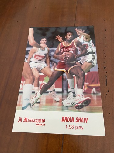 Cartolina postcard brian shaw - cartolina,