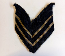 GRADO in stoffa ESERCITO ITALIANO CAPORAL MAGGIORE in disuso Vintage -