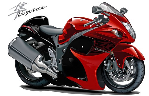 Suzuki hayabusa street bike - hayabusa,