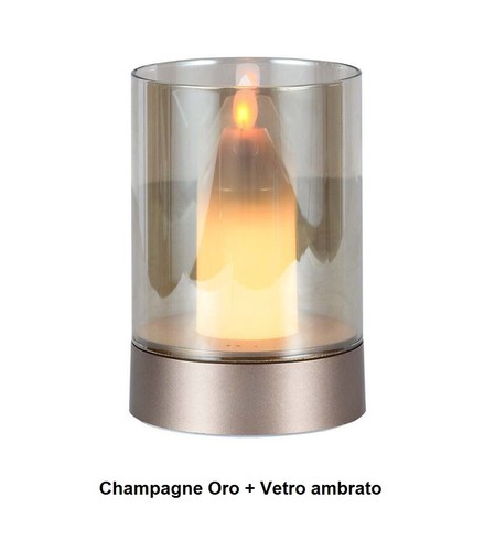 Lampada tavolo candela led - da,