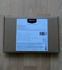 amazon basics Confezione da 2 federe per cuscino nero 50x80 cm
