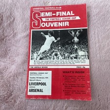 LIVERPOOL V ARSENAL 77/78