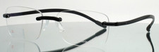 SWISSFLEX SFC146 Occhiali da vista uomo neri rettangolari senza montatura 54-16-140 B:34