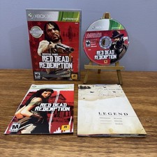 Red Dead Redemption Xbox 360 Platinum Hits Completo con Manuale Mappa Gioco Rockstar