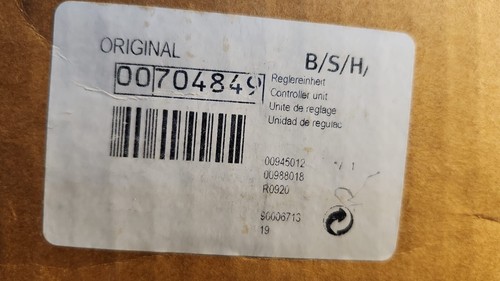Nuovo 00704849 bosch - 00704849,