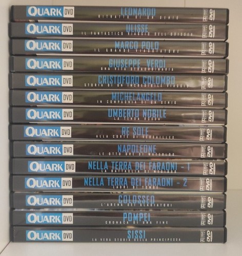 Quark dvd raccolta completa - quark,