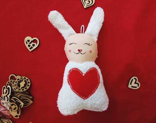 Peluche coniglio piccolo - peluche, coniglio,