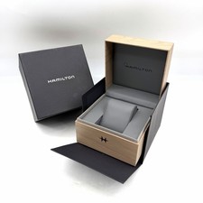 Scatola controscatola HAMILTON NOS completa Khaki Ventura Jazzmaster marrone BOX