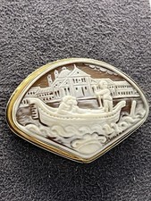 Ciondolo/Spilla in Oro 14kt