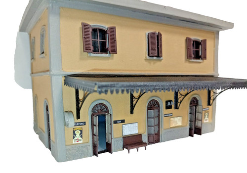 Stazione ferroviaria - stazione, h0