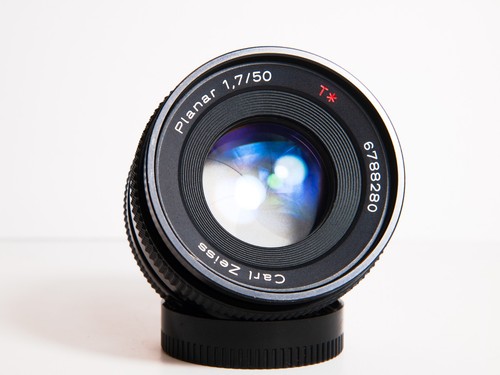 Contax carl zeiss planar 50 - contax,