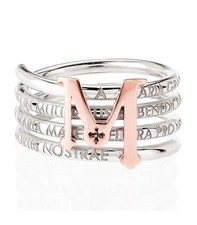 Anello Tuum Tuam X in Argento