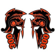 Confezione 2 adesivi