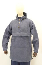 Coperta blu morbida misto lana