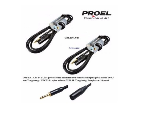 Proel chl230lu10 cavo - proel,