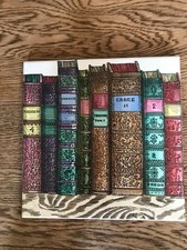 16 Piastrelle Ceramica Bardelli Cm 20x20 (Serie Libreria Piero Fornasetti)