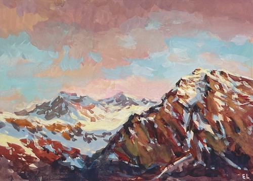 Alpine peaks sunset 2026 - sunset,