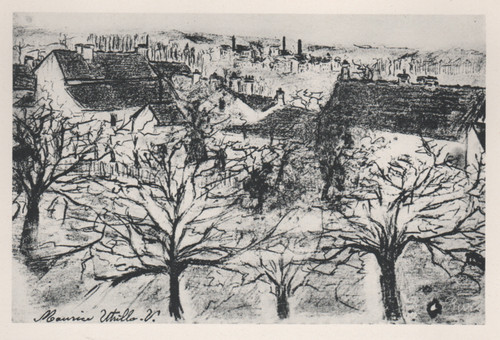 Maurice utrillo paesaggio - utrillo,