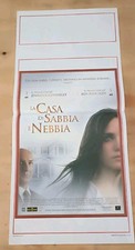  Locandina Originale 33x70cm. LA CASA DI SABBIA E NEBBIA Connelly Kingsley 2002